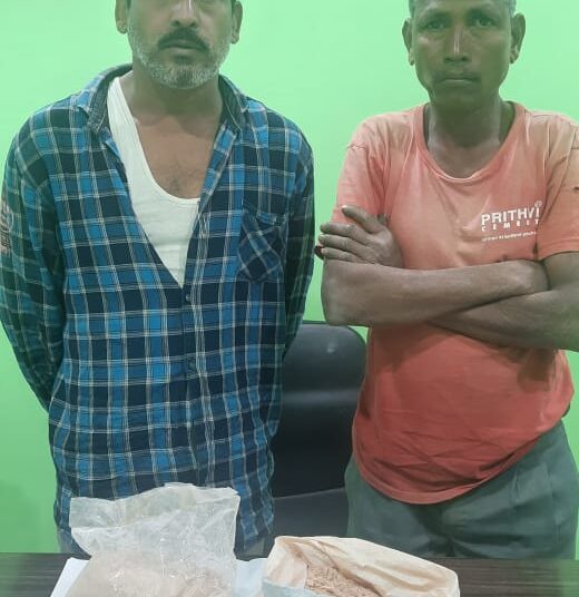 হোজাই আৰক্ষীৰ বৃহৎ সফলতা:হিৰ’ইনসহ দুজন আটক