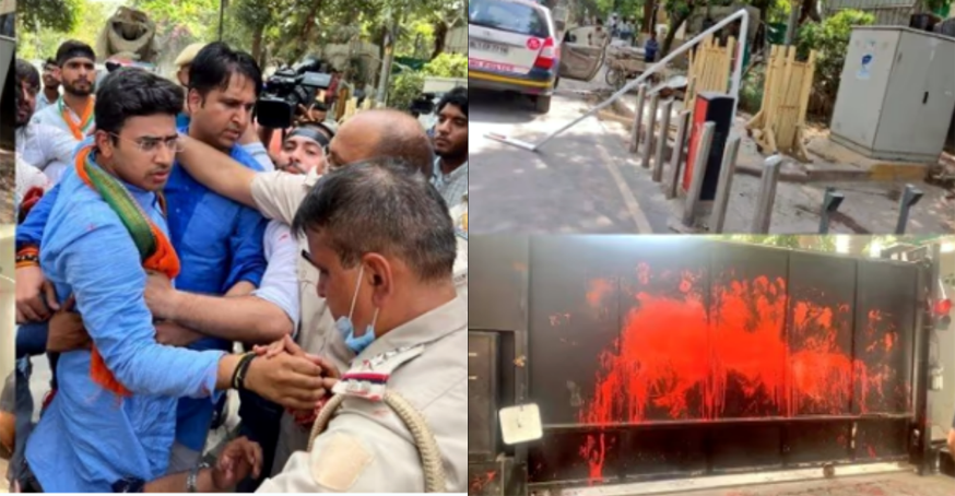 'কাশ্মীৰ ফাইলছ' সন্দৰ্ভত মন্তব্য, কেজৰিৱালৰ বাসগৃহত আক্ৰমণ গেৰুৱা বাহিনীৰ! 4 কেজৰিৱালৰ বাসগৃহত