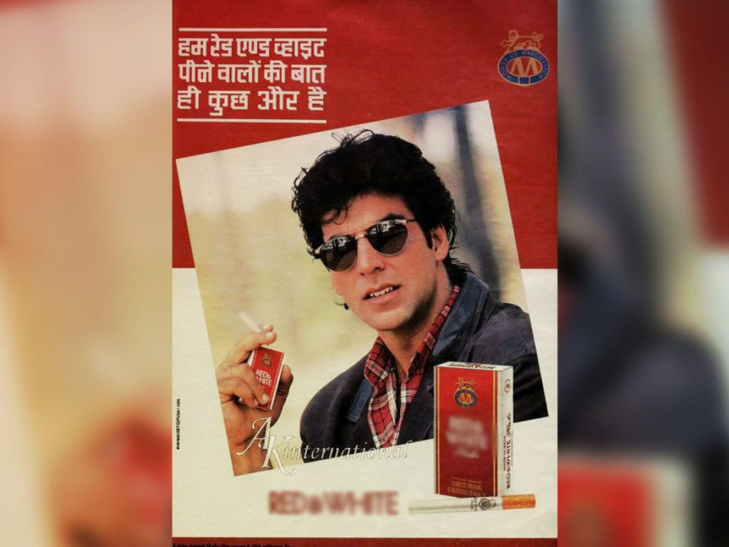 চিগাৰেটৰ বিজ্ঞাপনৰ বাবে অক্ষয় কুমাৰ হৈছে ট্ৰোল