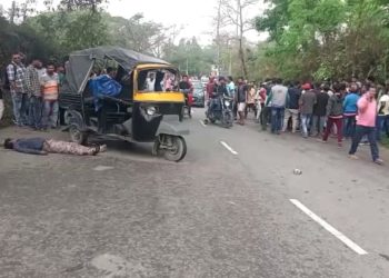 মাৰ্ঘেৰিটা বুঢ়ীদিহিং সমীপত হোৱা পথ দুৰ্ঘটনাত এজন লোকৰ মৃত্যুঃ