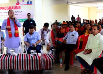 ডিফুত কংগ্ৰেছ আৰু এপিএইছএলচি কৰ্মীৰ বিজেপিত যোগদান