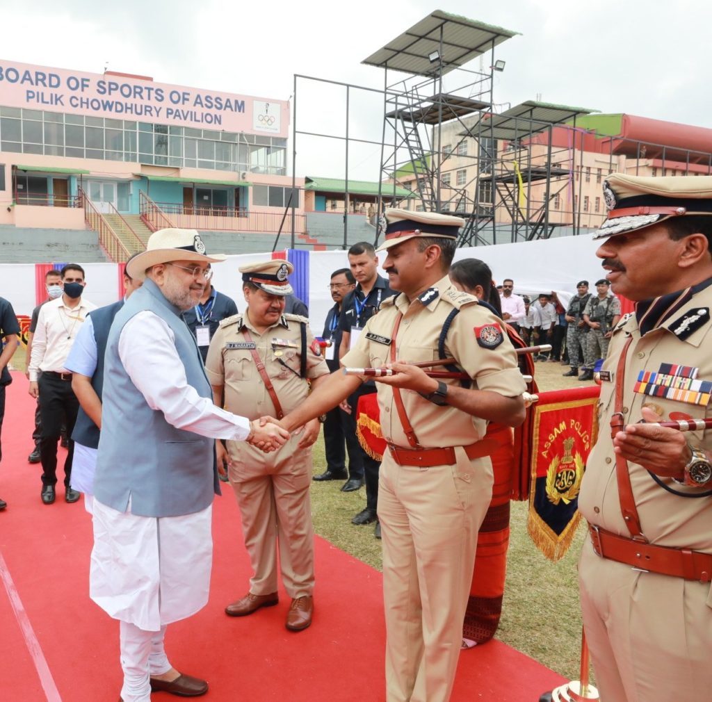 'Alankaran Parade' ceremony held at the Nehru Stadium