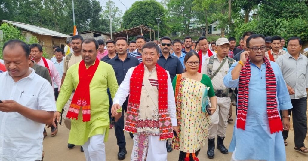 হামৰেণত মনোনয়ন পৰ্বত বিজেপিৰ প্ৰাৰ্থী