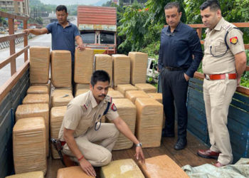 গুৱাহাটী মহানগৰ আৰক্ষীৰ বৃহৎ সাফল্য, ৮০০ কেজি গাঞ্জা জব্দ