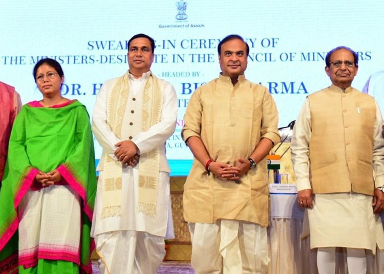 Two BJP MLAs sworn in as new ministers in Assam