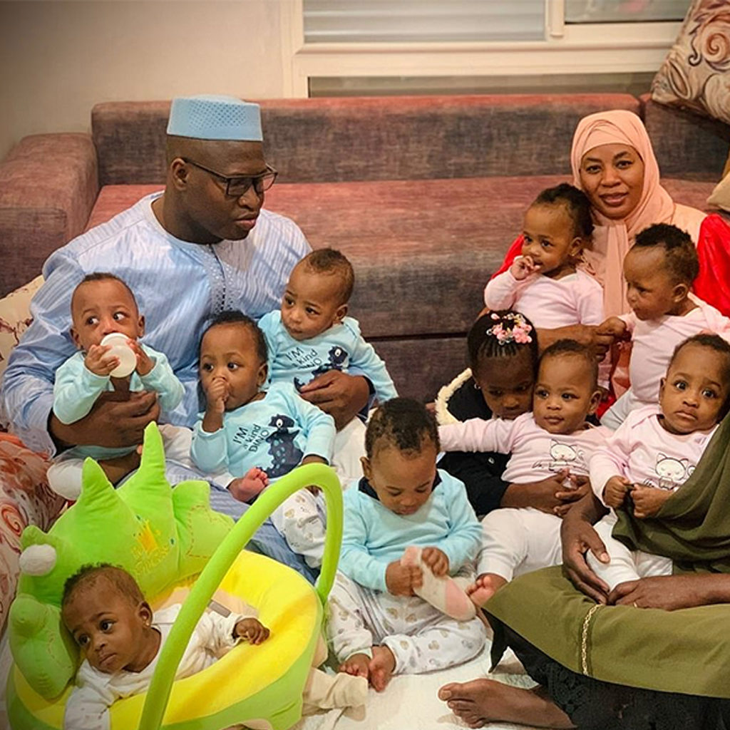 একেলগে ৯ টি কৈ সন্তানৰ জন্ম