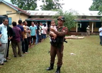পশ্চিম কাৰ্বিআংলঙত পুনৰ ভোট গ্ৰহণ : ভোটদানৰ হাৰ ৮০%