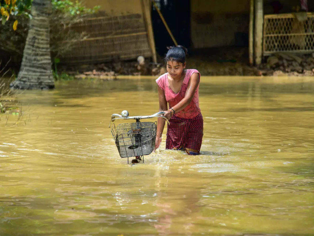 Assam flood situation
