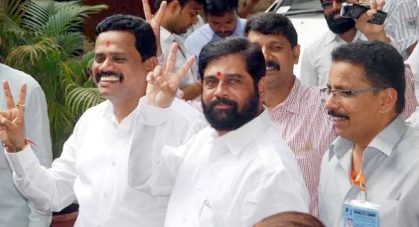 মহাৰাষ্ট্ৰৰ ৪০ গৰাকী বিসম্বাদী বিধায়ক