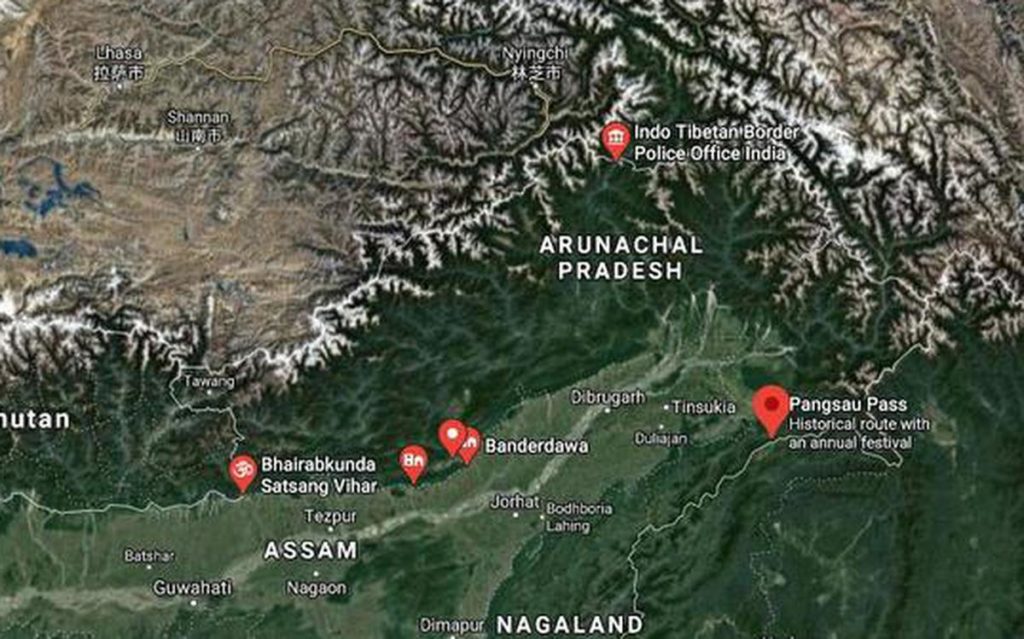 Tension along Assam-Arunachal Pradesh border