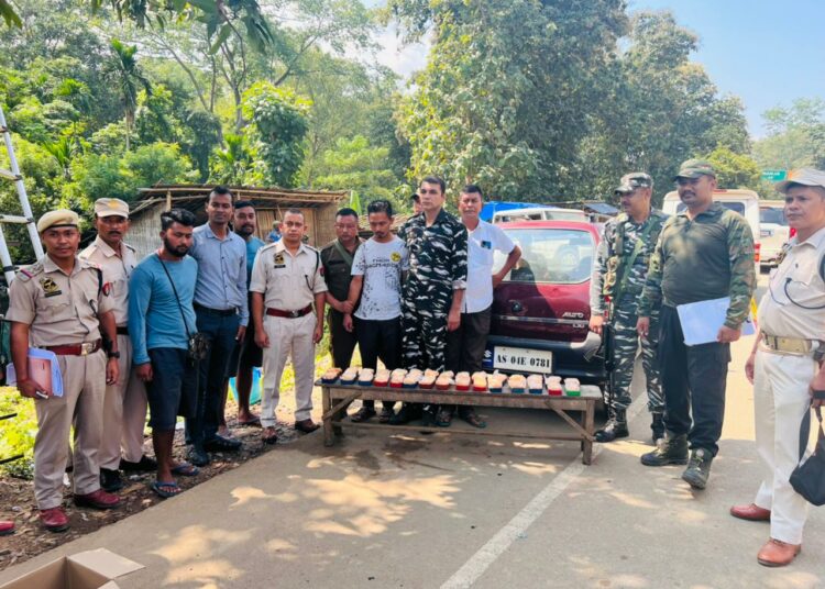 বোকাজানৰ ডিলাই আৰক্ষীৰ গোপন তালাচীত ২ কোটি টকাৰ ড্ৰাগছ উদ্ধাৰঃ