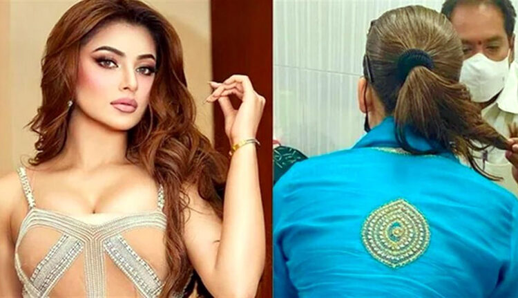 ইৰাণৰ হিজাব বিৰোধী মহিলাৰ সমৰ্থনত চুলি কাটিলে অভিনেত্ৰী উৰ্বশীয়ে