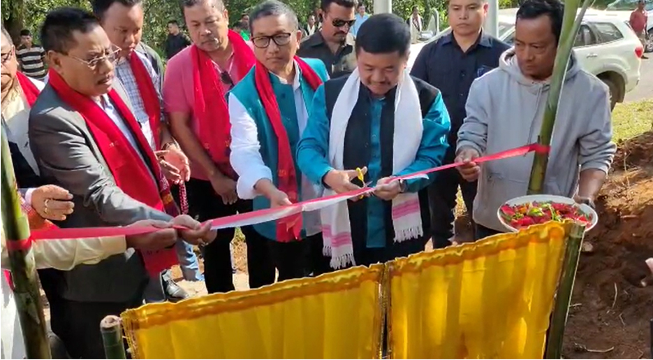 মেঘালয়ৰ দুৰ্বৃত্তই ভাঙিলে তুলিৰাম ৰংহাঙে স্থাপন কৰা আধাৰশিলা:
