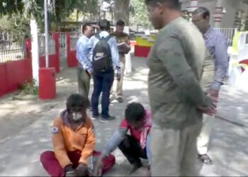 Thief arrested I নগাঁৱৰ শ্মশানঘাট শিৱ মন্দিৰত দুই কাছ চোৰ কৰায়ত্ত