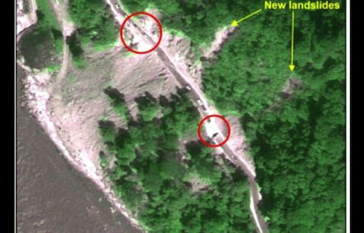 Landslight I ভূমিস্খলনৰ আটাইতকৈ বেছি প্ৰৱণতা ৰুদ্ৰপ্ৰয়াগত : ইছৰোৰ তথ্যত আন কেইবাখনো স্থান