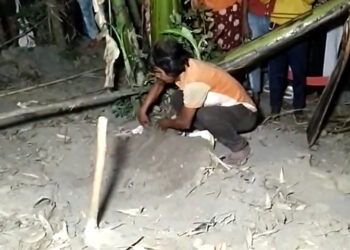 নগাঁৱত নৃশংস হত্যাকাণ্ড : পত্নীক হত্যা কৰি পুতি থোৱাৰ অভিযোগ স্বামীৰ বিৰুদ্ধে