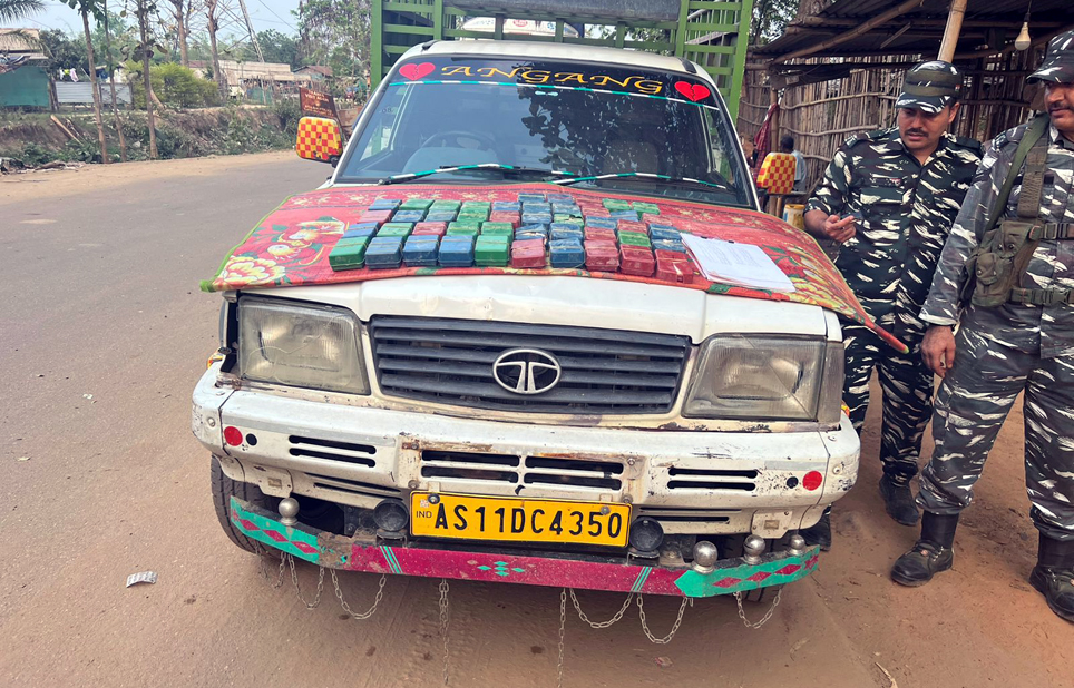  হেৰ'ইনসহ বাহন জব্দ