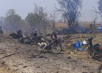 Myanmar Airstrike! ম্যানমাৰত সামৰিক চৰকাৰৰ গণহত্যা! বিমান আক্ৰমণত নিহত মহিলা-শিশুকে ধৰি শতাধিক