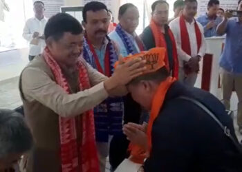 Former NDFB I লোকসভা নিৰ্বাচনৰ পূৰ্বে ডিফুত প্ৰাক্তন সহস্ৰ সংগঠন এনডিএফবিৰ ১১০ গৰাকী নেতাৰ বিজেপিত যোগদান