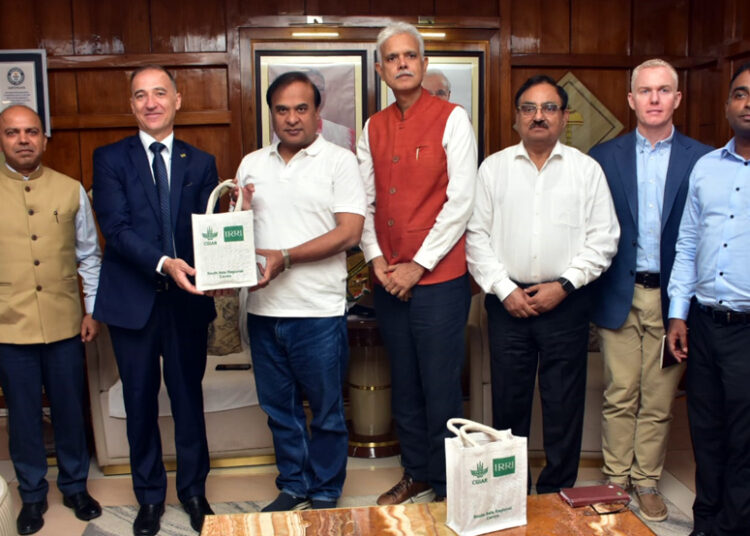 International Rice Research Organisation I ইৰিৰ (IRRI) সঞ্চালক প্ৰধানক অসমক ধান ৰপ্তানিকাৰী ৰাজ্য হিচাপে বিকশিত কৰিবলৈ আহ্বান মুখ্যমন্ত্ৰীৰ