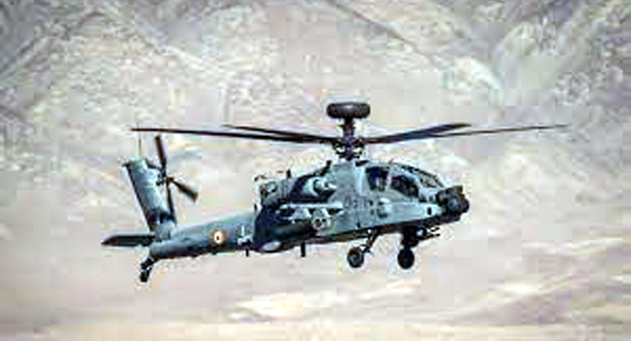 Air Force's Apache Helicopter I বৃহৎ দুৰ্ঘটনাৰ পৰা ৰক্ষা বায়ুসেনাৰ হেলিকপ্টাৰ, মধ্যপ্ৰদেশৰ ভিন্দত জৰুৰীকালীন অৱতৰণ 3 বায়ুসেনাৰ হেলিকপ্টাৰ