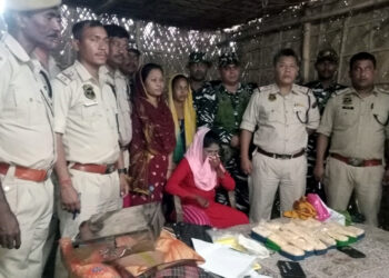 Drugs Seized  I লাহৰিজানত আৰক্ষীৰ তালাচীত মহিলাৰ পৰা উদ্ধাৰ বুজন পৰিমাণৰ হেৰ’ইন