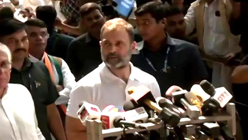 ৰাহুলৰ প্ৰতিক্ৰিয়া