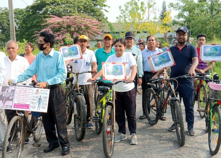 Cycle Rally I বিশ্ব পৰিৱেশ দিৱস উপলক্ষে বোকাখাতত চাইকেল ৰেলী