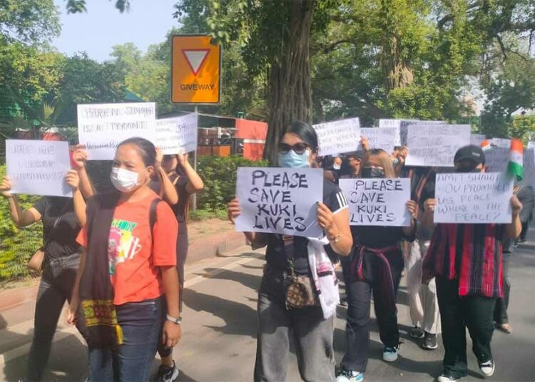 Kuki-Chin MLAs over separate administration demand |   এইবাৰ মণিপুৰ বিভাজনৰ দাবী বিজেপিৰ কুকি বিধায়কৰ