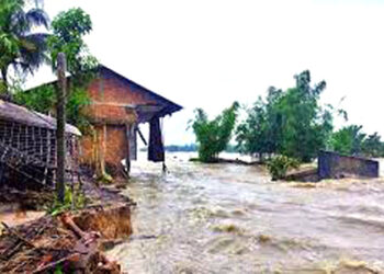 Assam Flood I ৰাজ্যত বানত মৃত্যু দুজনৰ, ৪ লাখৰো অধিক লোক ক্ষতিগ্ৰস্ত