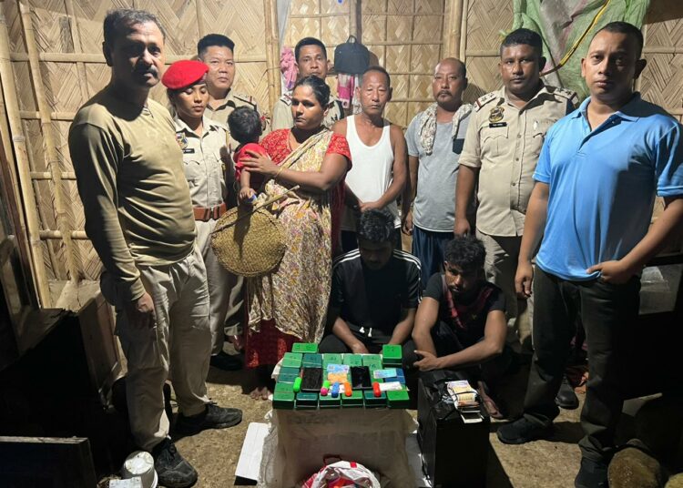 Drugs Seized | খটখটী মণিপুৰী বস্তিত বুজন পৰিমানৰ সন্দেহযুক্ত হেৰ’ইন সহ দুটা সৰবৰাহকাৰী আটক