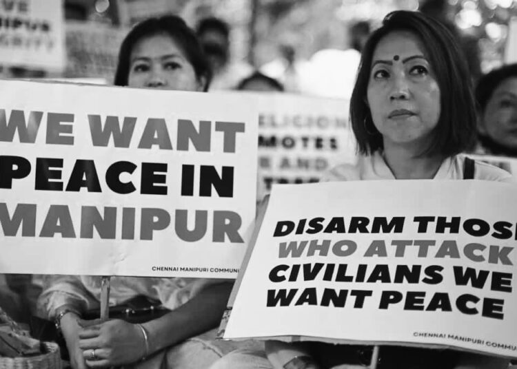 Manipur Violence I মণিপুৰত পুনৰ সংঘৰ্ষত আহত মহিলা