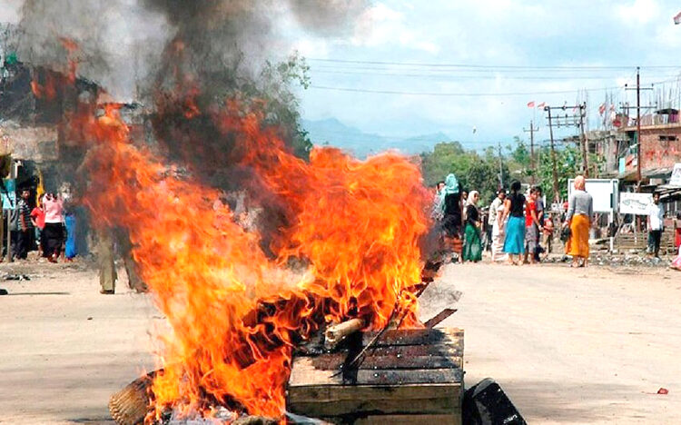 Again Tanse in Manipur I মণিপুৰত মহিলাৰ তীব্ৰ প্ৰতিবাদ, পুনৰ অশান্ত মণিপুৰ