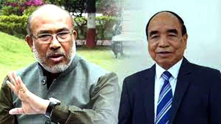 মণিপুৰৰ আভ্যন্তৰীণ বিষয়ত হস্তক্ষেপ নকৰিব, মিজোৰামৰ মুখ্যমন্ত্ৰীক আহ্বান বীৰেণ সিঙৰ