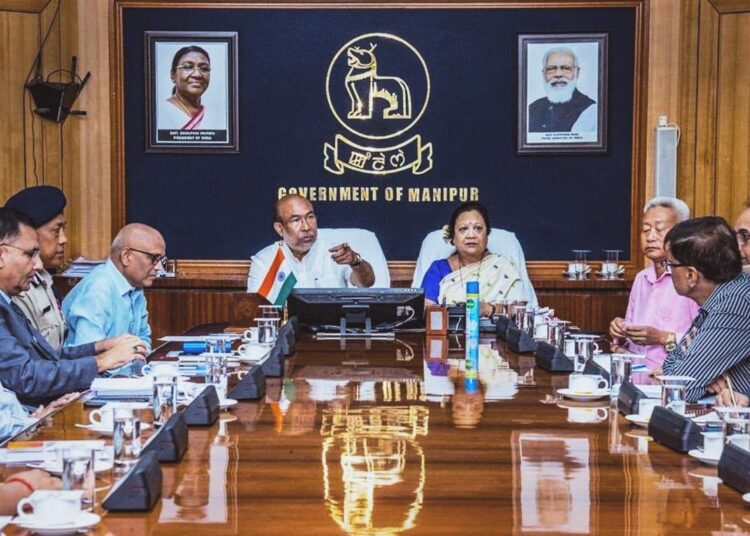 Manipur News I মণিপুৰ বিধানসভাৰ অধিবেশন বিচাৰি ৰাজ্যপাললৈ পত্ৰ ৰাজ্যিক কেবিনেটৰ