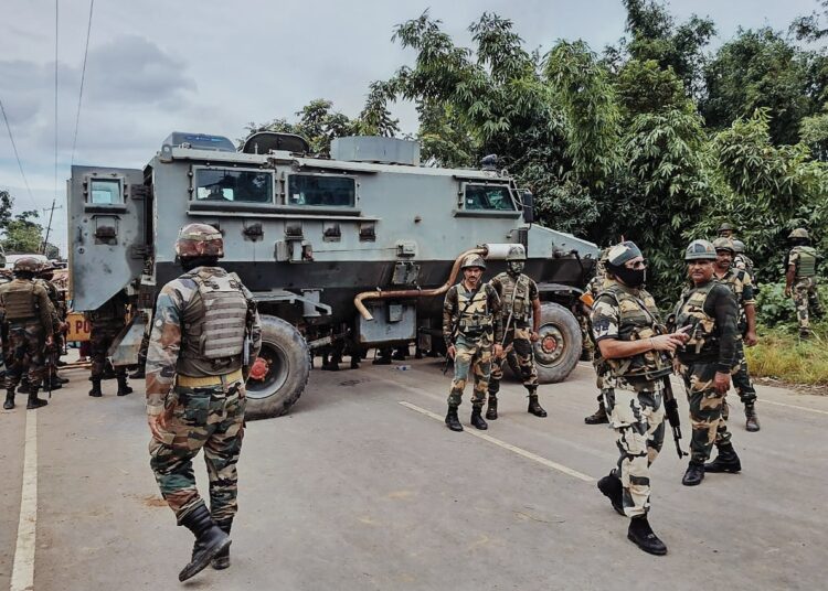 Security heightened in Manipur I  স্বাধীনতা দিৱসৰ পূর্বে মণিপুৰত কটকটীয়া নিৰাপত্তা ব্যৱস্থা