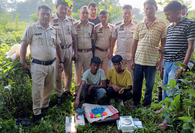 Drugs Seized I লাহৰিজানত হেৰ’ইন আৰু ছেমপ্লেক্স প্লাছ কেপছুলসহ দুই সৰবৰাহকাৰী আটক