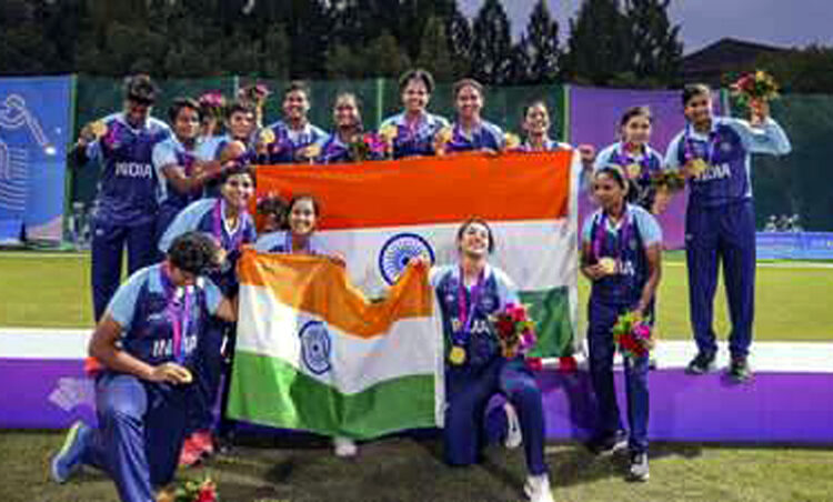 Asian games 2023 I ভাৰতীয় মহিলা ক্ৰিকেট দলৰ স্বৰ্ণ জয়, এছিয়ান গেমছত ভাৰতৰ দ্বিতীয়টো সোণৰ পদক