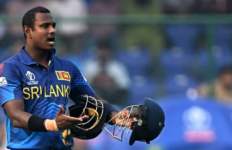 CWC (Sri Lanka Vs Bang) 2023 I বাংলাদেশ-শ্ৰীলংকা মেচত আউট বিতৰ্ক, বল খেলিব নোপোৱাকৈয়ে আউট শ্ৰীলংকাৰ মেথিউজ