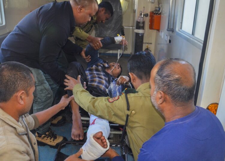 In Assam, police shot a member of the ULFA and three other youths in the leg in two separate attempt to flee incidents.