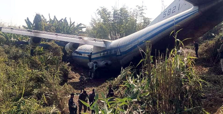 Myanmar army flight clash : মিজোৰাম বিমানবন্দৰত দুৰ্ঘটনাগ্ৰস্ত ম্যানমাৰ সেনাৰ বিমান, আহত ৮