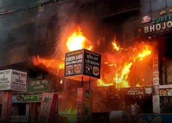 Devastating Inferno Ravages Business Hub: A Tragic Loss at Jubin Garg’s Eatery