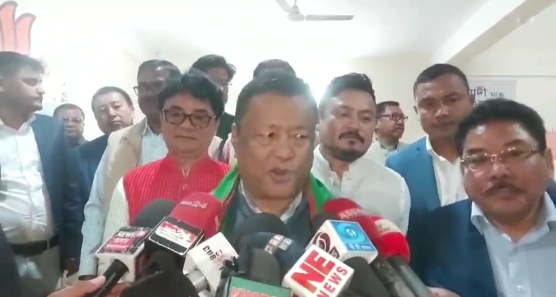BJP's Strategic Caucus in Diphu: Minister Ranoj Pegu Spearheads Candidate Selection for Critical Lok Sabha Seat