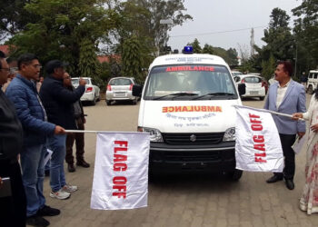 Ambulance opens : বোকাজানৰ বাবে এম্বুলেন্স মুকলি আয়ুক্ত মধুমিতা ভাগৱতীৰ