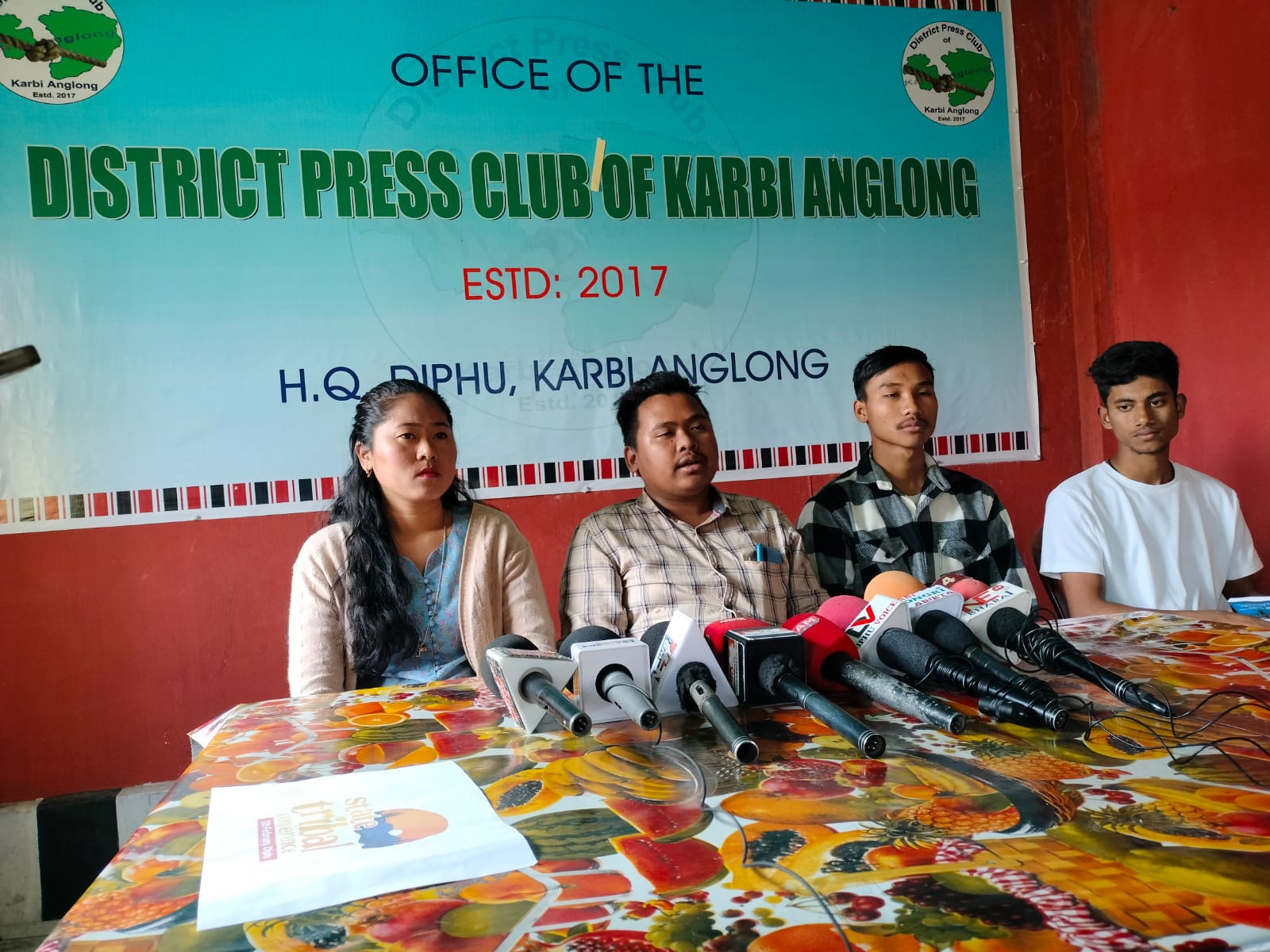 ৰাজ্যিক জনজাতি সন্মিলন সন্দৰ্ভত ডিফুত সংবাদমেল