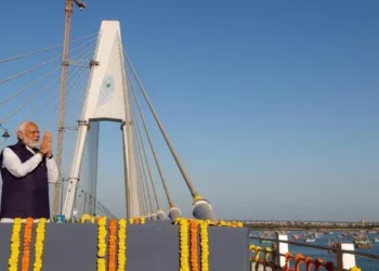 Bridging Divinity and Development: PM Modi Inaugurates India’s Longest Cable Bridge ‘Sudarshan Setu’ in Gujarat