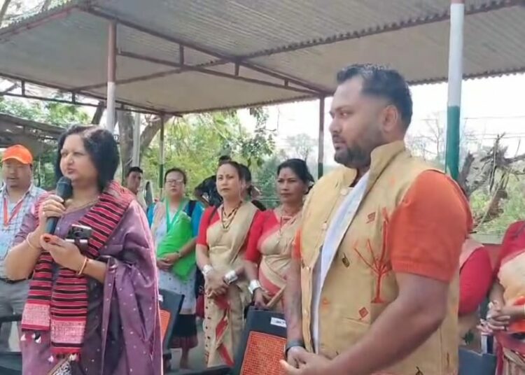 Empowering Democracy : Diphu Hosts Vibrant Voter Awareness Bicycle Rally with State Icon