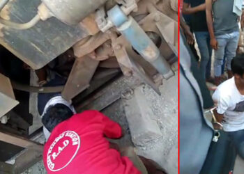 Janashatabdi Train : জনশতাব্দী ৰে’লৰ তলৰ পৰা জীৱন্তে উদ্ধাৰ যুৱক
