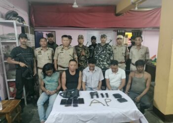 Seizure of Illegal Arms and Arrest of Five Individuals in Karbi Anglong
