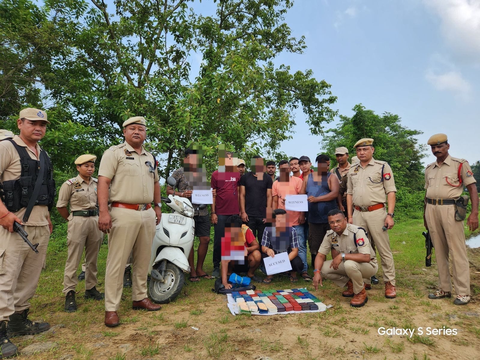 Major Drug Bust in Cachar: Police Seize Heroin Worth 9.5 Crore Rupees and Arrest Six Traffickers